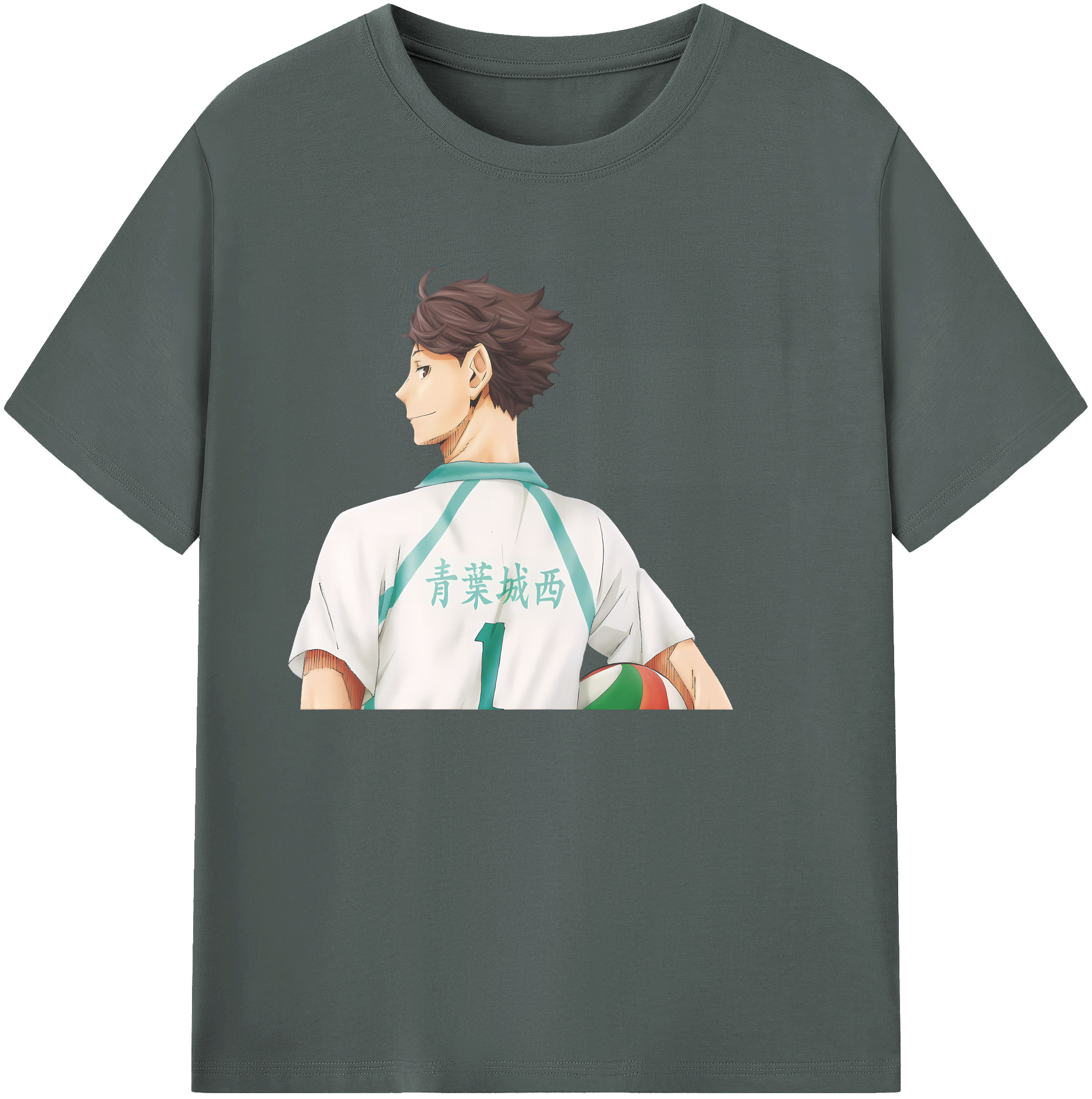 （画像用） ハイキュー!! Haikyu!! 綿100％ メンズ半袖Tシャツ｜肌触りやわらか＆通気性